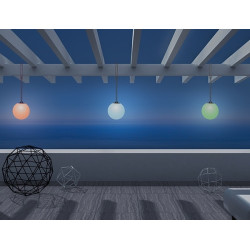 LUMNR025WLNW NEW GARDEN lampa wisząca NORAI 25 BATTERY GREY King Home