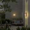 LUMSIS025XXWLNW NEW GARDEN lampa ścienna SISINE 25 WALL IN&OUT BATTERY King Home