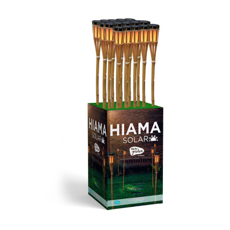 LUMHIA120XXSLNW NEW GARDEN lampa ogrodowa HIAMA SOLAR z efektem płomienia (24 sztuki) King Home