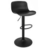 KH010100939 Krzesło barowe STOR regulowane czarne King Home
