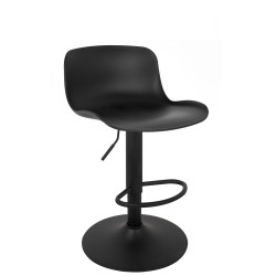 KH010100939 Krzesło barowe STOR regulowane czarne King Home