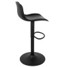 KH010100939 Krzesło barowe STOR regulowane czarne King Home