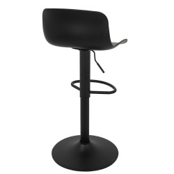 KH010100939 Krzesło barowe STOR regulowane czarne King Home
