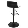 KH010100939 Krzesło barowe STOR regulowane czarne King Home