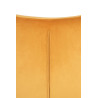 KH0101009563 Fotel EGG SZEROKI VELVET musztardowy King Home