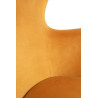 KH0101009563 Fotel EGG SZEROKI VELVET musztardowy King Home