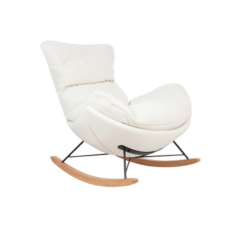 KH0101009495 Fotel bujany OTILIA TEDDY biały King Home