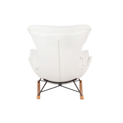 KH0101009495 Fotel bujany OTILIA TEDDY biały King Home