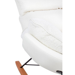 KH0101009495 Fotel bujany OTILIA TEDDY biały King Home