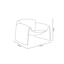 MSE011000326.E43 Fotel FLESSI czarny King Home