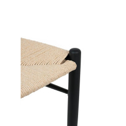 KH1201100122 Krzesło WISHBONE METAL naturalne King Home