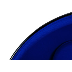 JH-066.BLACK.BLUE Fotel BALL BLACK niebieski King Home