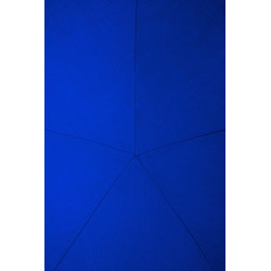 JH-066.BLACK.BLUE Fotel BALL BLACK niebieski King Home