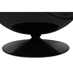 JH-069.BLACK.BL Fotel OVALIA BLACK czarny King Home