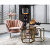 S4439 PINK VELVET RICHMOND fotel PERLA PINK VELVET King Home