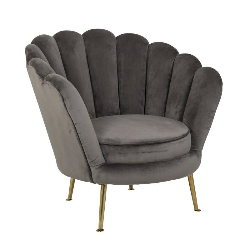 S4439 STONE VELVET RICHMOND fotel PERLA STONE VELVET King Home