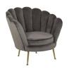 S4439 STONE VELVET RICHMOND fotel PERLA STONE VELVET King Home
