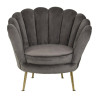 S4439 STONE VELVET RICHMOND fotel PERLA STONE VELVET King Home