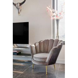 S4439 STONE VELVET RICHMOND fotel PERLA STONE VELVET King Home