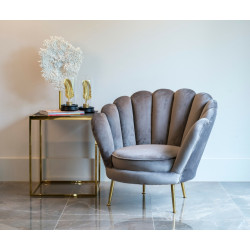 S4439 STONE VELVET RICHMOND fotel PERLA STONE VELVET King Home