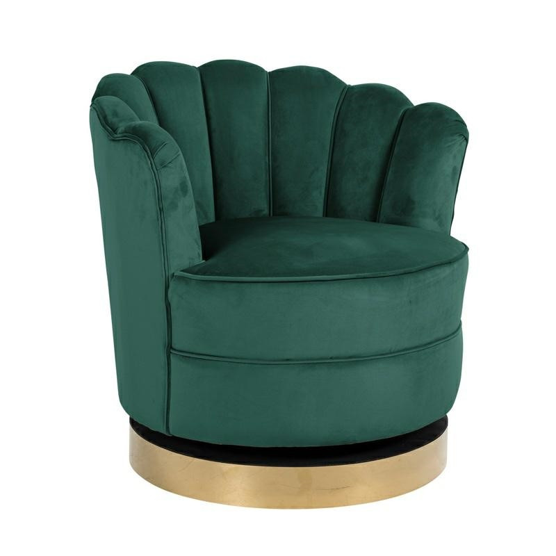 S4442 GREEN VELVET RICHMOND fotel obrotowy MILA GREEN VELVET King Home