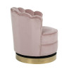 S4442 PINK VELVET RICHMOND fotel obrotowy MILA PINK VELVET King Home