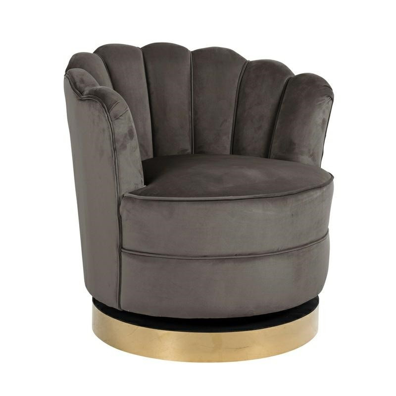 S4442 STONE VELVET RICHMOND fotel obrotowy MILA STONE VELVET King Home