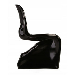 JH-072-2-HIM.CZARNY Krzesło HIM czarne - włókno szklane lakierowane King Home