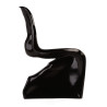 JH-072-1-HER.CZARNY Krzesło HER czarne - włókno szklane lakierowane King Home
