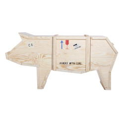 swinia_sklejka Szafka ŚWINIA - drewno sklejka King Home