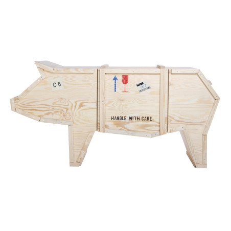 swinia_sklejka Szafka ŚWINIA - drewno sklejka King Home