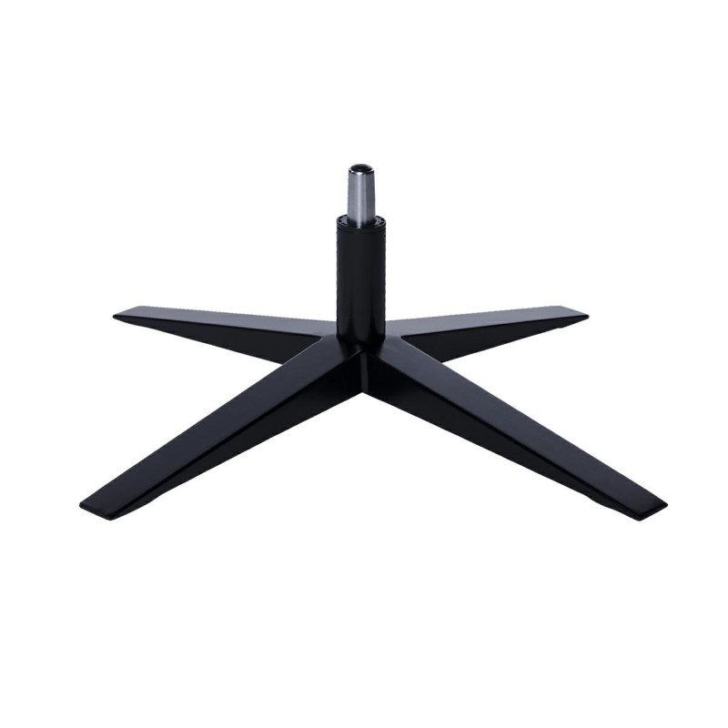 HE-066.LEG.BLACK Noga i uchwyt fotel EGG SZEROKI BLACK - stal lakierowana na czarno King Home