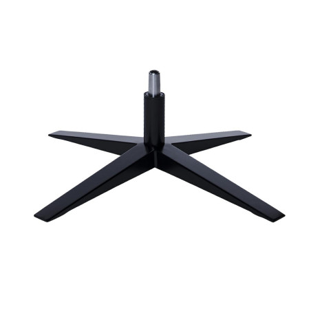 HE-066.LEG.BLACK Noga i uchwyt fotel EGG SZEROKI BLACK - stal lakierowana na czarno King Home