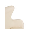 KH1301100131 Fotel EGG SZEROKI PU beżowy King Home