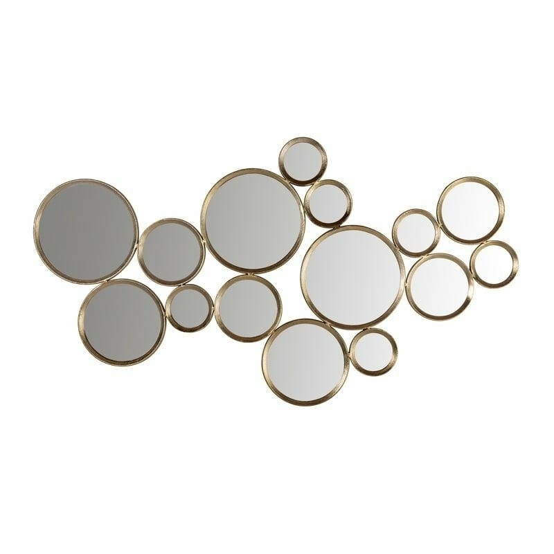 -MI-0053 RICHMOND lustro ścienne DORINE złote King Home