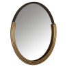 -MI-0077 RICHMOND lustro ścienne AFTON S - szczotkowane złoto King Home