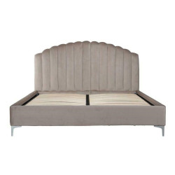 S6002 KHAKI VELVET RICHMOND łóżko BELMOND 180x200 khaki - welur King Home