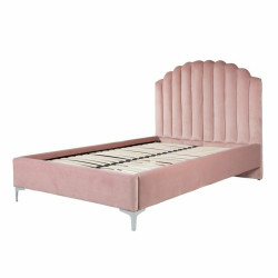 S6001 PINK VELVET RICHMOND łóżko BELMOND 120x200 różowe - welur King Home