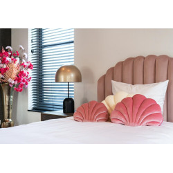 S6001 PINK VELVET RICHMOND łóżko BELMOND 120x200 różowe - welur King Home