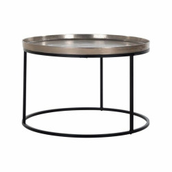 825030 RICHMOND stolik kawowy MILO 70 złoty King Home