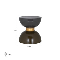 825186 RICHMOND stolik YAELLE King Home