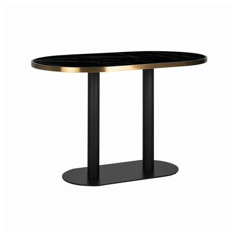 7227 RICHMOND stolik barowy ZENZA 120 czarny King Home