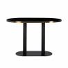 7227 RICHMOND stolik barowy ZENZA 120 czarny King Home