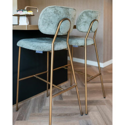 S4523 THYME FUSION RICHMOND krzesło barowe XENIA 78 zielone King Home