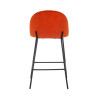 S4584 SAFFRON SEVEN RICHMOND krzesło barowe ALYSSA 65 - jasnoczerwone King Home