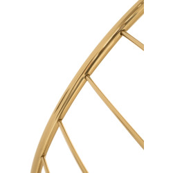 PH5994-1 Fotel wiszący GABBIA złoty / beżowy King Home