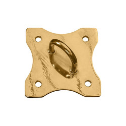 PH5994-1 Fotel wiszący GABBIA złoty / beżowy King Home