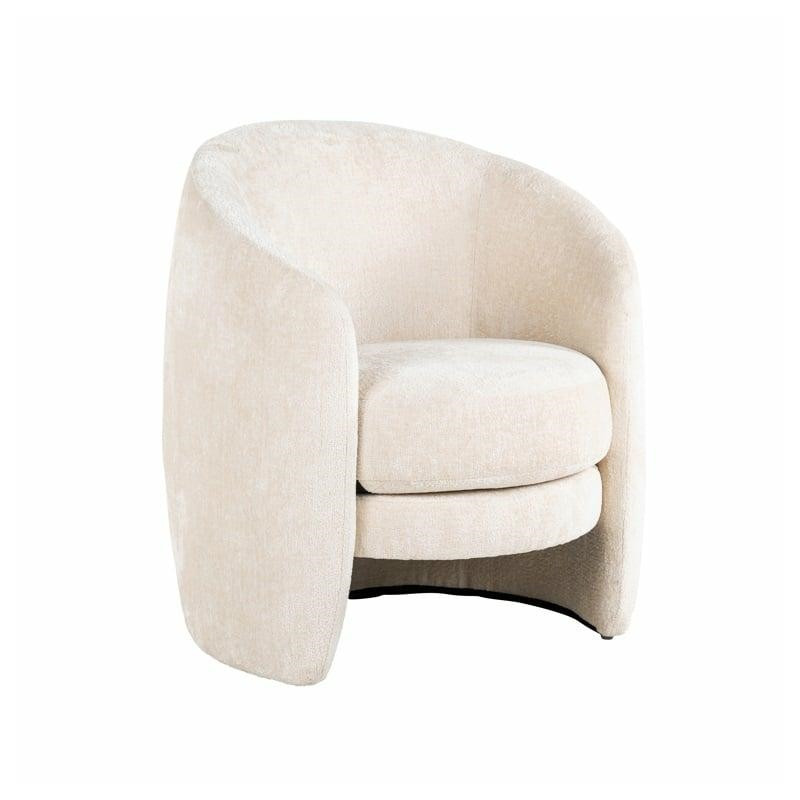 S4551 FR WHITE RICHMOND fotel FENNA biały - trudnopalny King Home