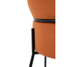 85679 KARE krzesło ALEXIA Velvet pomarańczowe King Home