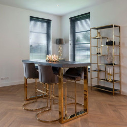 -WL-0049 RICHMOND świecznik HARVEY S złoty King Home